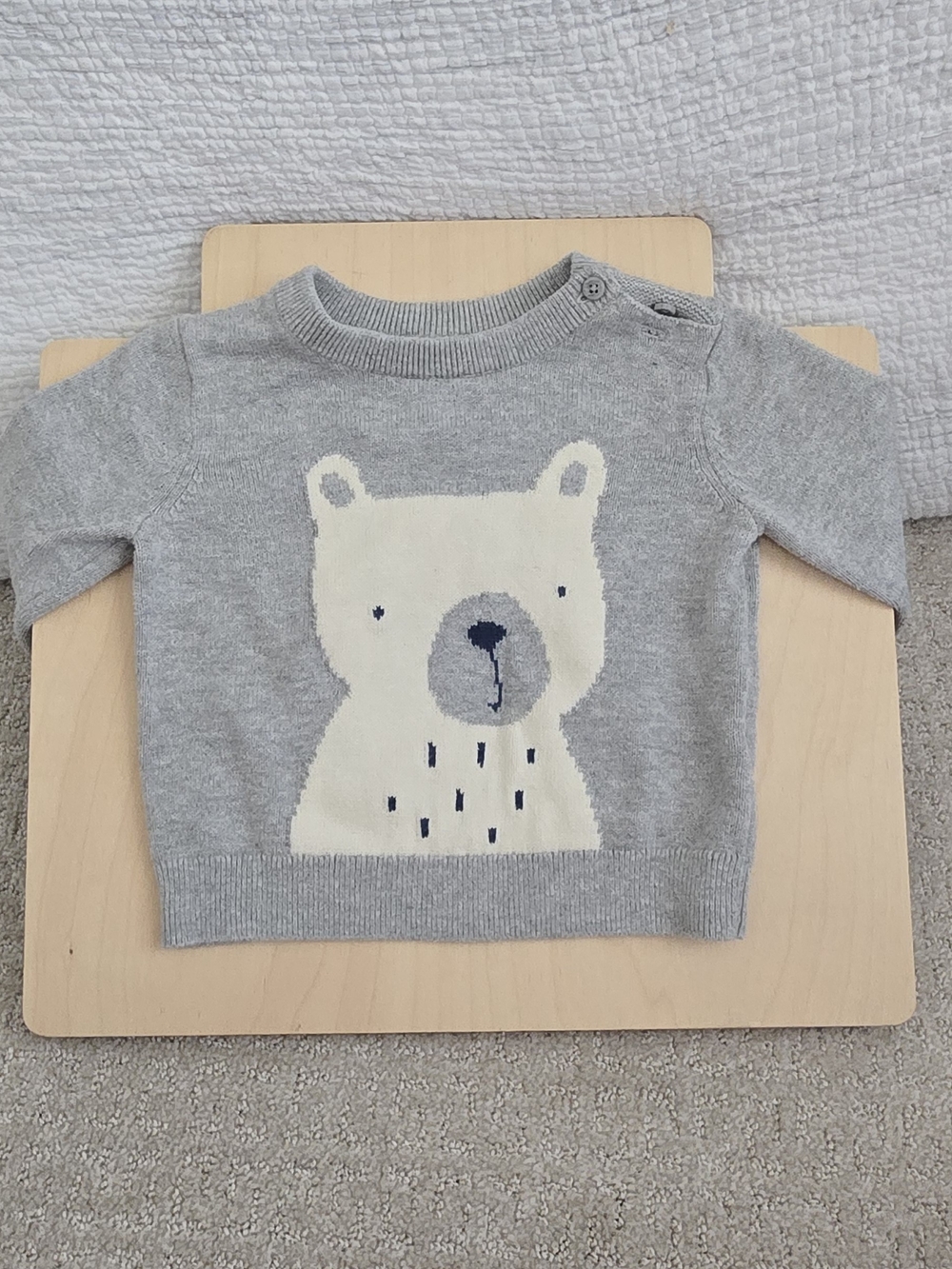 baby GAP - 100% Cotton Knit Sweater - 6-12 Months